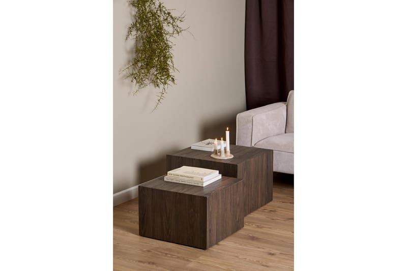 Samon Soffbord 58 cm - Brun - Products - Möbler - Bord & matgrupp - Avlastningsbord & sidobord - Satsbord