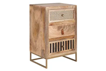 Seddik Sängbord 30 cm Rektangulär - Brun - Products - Möbler - Bord & matgrupp - Avlastningsbord & sidobord - Sängbord & nattduksbord