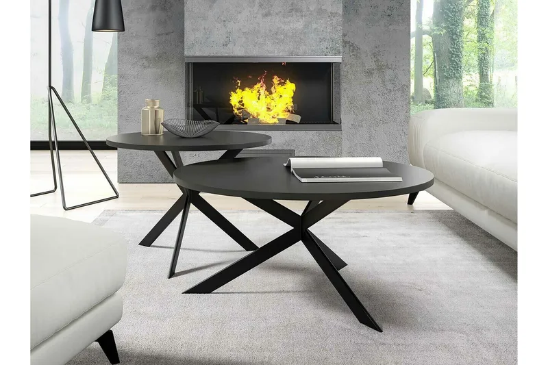 Wardner Soffbord - Svart - Products - Möbler - Bord & matgrupp - Avlastningsbord & sidobord - Satsbord