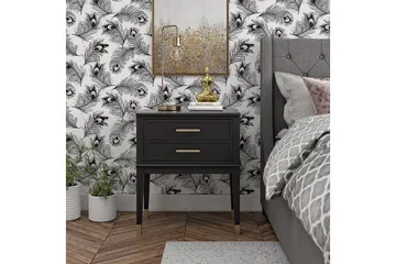 Westerleigh Sidobord 60 cm Svart/Guld - CosmoLiving - Products - Möbler - Bord & matgrupp - Avlastningsbord & sidobord - Brickbord & småbord