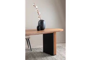 Bianca Matbord 200 cm Ovalt - Valnötsbrun - Products - Möbler - Bord & matgrupp - Matbord & köksbord
