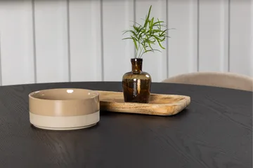 Bootcut Matgrupp 110 cm Rund med 4 Velvet stolar - Beige - Products - Möbler - Bord & matgrupp - Matgrupp