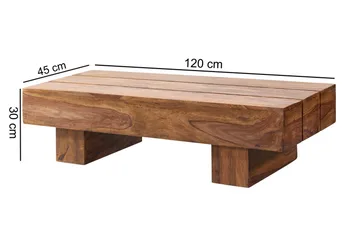 Brano Soffbord 120 cm - Trä/natur - Products - Möbler - Bord & matgrupp - Soffbord