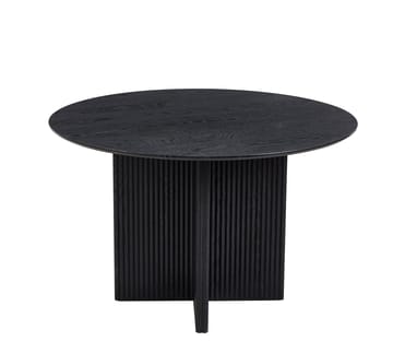 Crossby runt matbord Ø120 cm - Svartbetsad ek - Svartbetsad ek - Products - Möbler - Bord & matgrupp - Matbord & köksbord