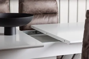 Disa Matgrupp 120 cm Rektangulär med 4 Zizo stolar - Brun - Products - Möbler - Bord & matgrupp - Matgrupp