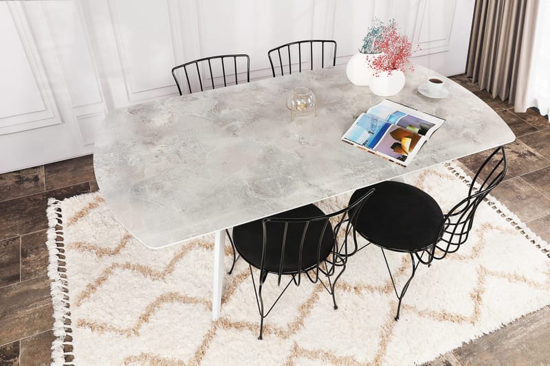 Frascone Matbord 180x75x180 cm - Vit - Products - Möbler - Bord & matgrupp - Matbord & köksbord