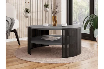 Friend Soffbord 75 cm - Svart/Ljusgrå - Products - Möbler - Bord & matgrupp - Soffbord