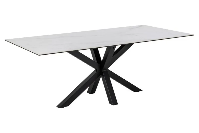 Ganesh Matbord 100 cm Rektangulär, Vit