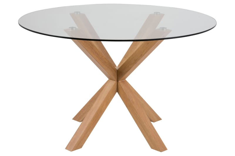 Ganesh Matbord 119 cm Rund - Transparent - Products - Möbler - Bord & matgrupp - Matbord & köksbord
