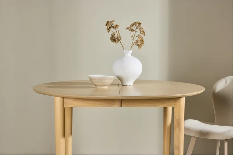 Gilda Matbord 110 cm Rund - Whitewash - Products - Möbler - Bord & matgrupp - Matbord & köksbord