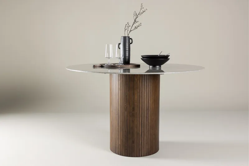 Härön Matbord 120 cm Brun - Vind - Products - Möbler - Bord & matgrupp - Matbord & köksbord