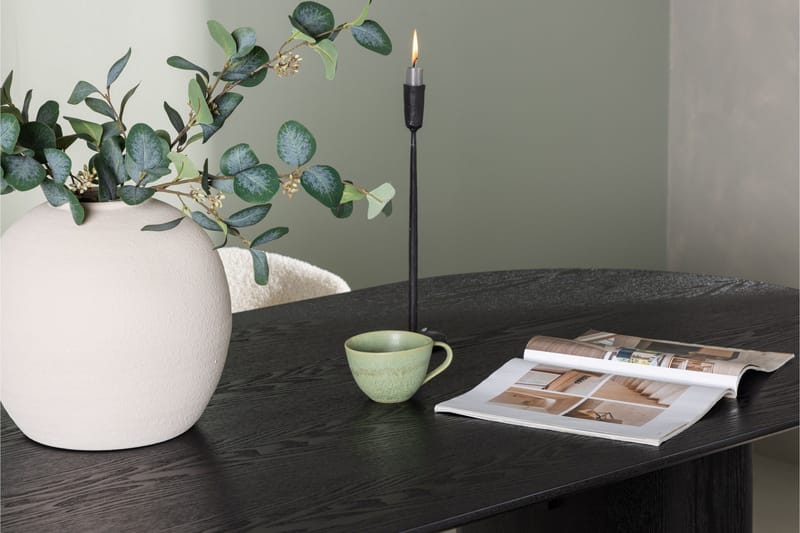 Isolde Matgrupp 180 cm Oval med 4 Chico Stolar - Svart - Products - Möbler - Bord & matgrupp - Matgrupp