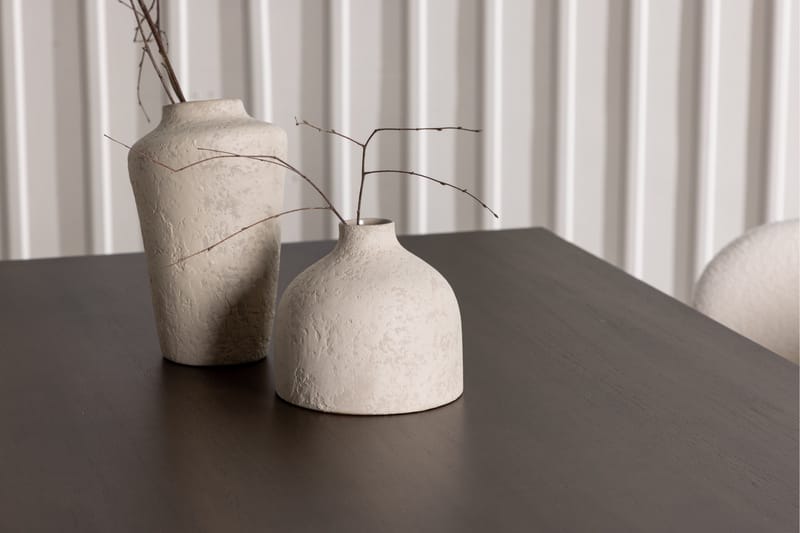 Kaseidon Matgrupp 120 cm Rektangulär med 4 Edina Stolar - Mörkbrun - Products - Möbler - Bord & matgrupp - Matgrupp