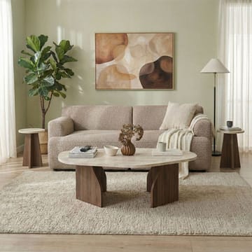 Berriaren Skrivbord 100x35x60 cm - Travertine Walnut - Products - Möbler - Bord & matgrupp - Kontorsbord - Datorbord