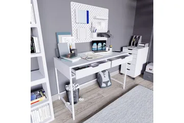 Durusu Skrivbord 55x120 cm - Vit - Products - Möbler - Bord & matgrupp - Kontorsbord - Datorbord