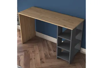 Makrud Skrivbord 120 cm - Valnöt/Antracit - Products - Möbler - Bord & matgrupp - Kontorsbord - Datorbord