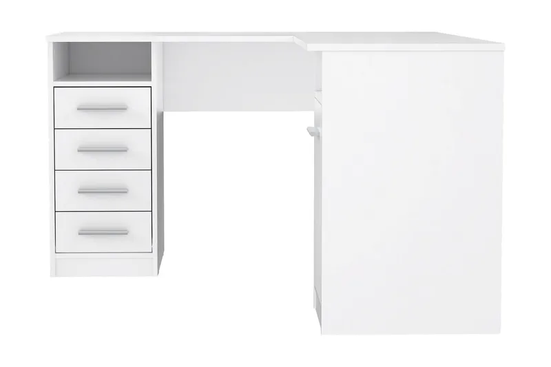 Baacwood Skrivbord 125 cm - Vit - Products - Möbler - Bord & matgrupp - Kontorsbord - Skrivbord - Hörnskrivbord