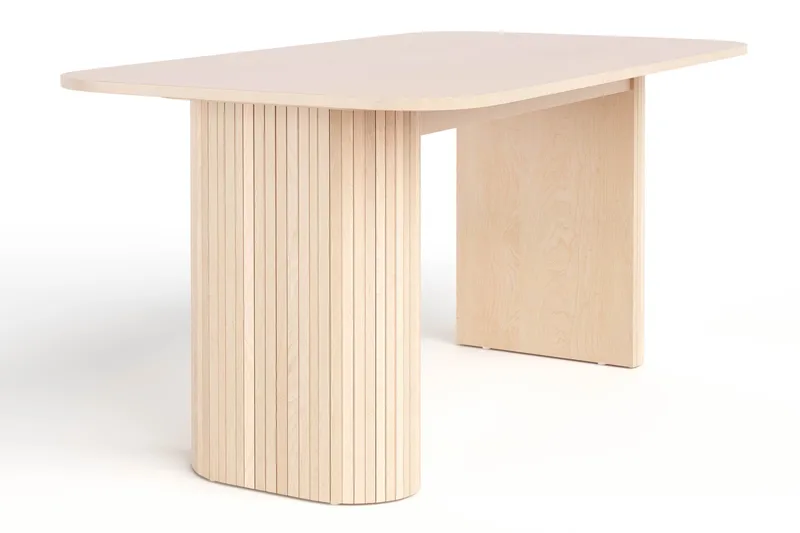 Kopparbo Matbord 160 cm - Ljust vitlaserat ekträ - Products - Möbler - Bord & matgrupp - Matbord & köksbord