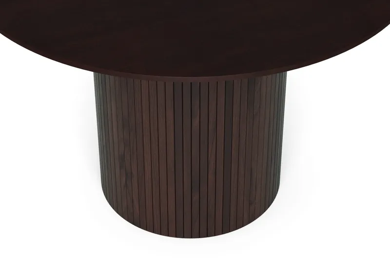Kopparbo Runt Matbord 110 cm Fanér - Rökt ek - Products - Möbler - Bord & matgrupp - Matbord & köksbord