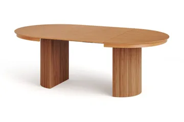 Kopparbo Runt Matbord förlängningsbart 120-220 cm Fanér