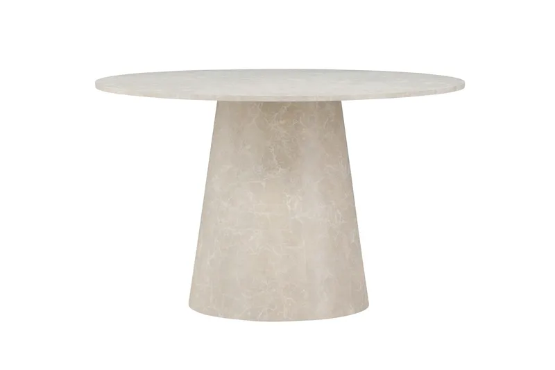 Lanzo Matbord 120 cm Rund - Beige - Products - Möbler - Bord & matgrupp - Matbord & köksbord