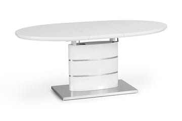 Lauber Förlängningsbart Matbord 140 cm - Vit - Products - Möbler - Bord & matgrupp - Matbord & köksbord