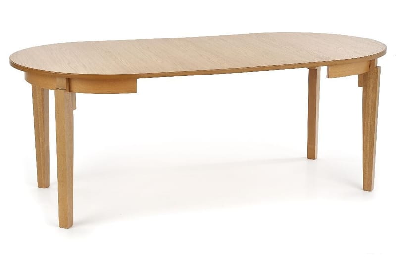 Matbord runt i ek förlängningsbart Ø100-200 cm - Ek - Products - Möbler - Bord & matgrupp - Matbord & köksbord