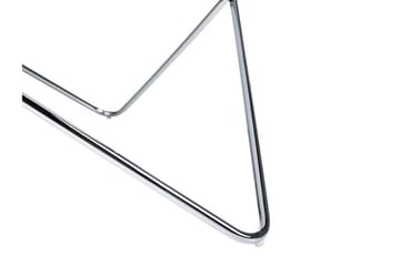 Meerah Soffbord 80 cm Runt - Vit/Silver - Products - Möbler - Bord & matgrupp - Soffbord