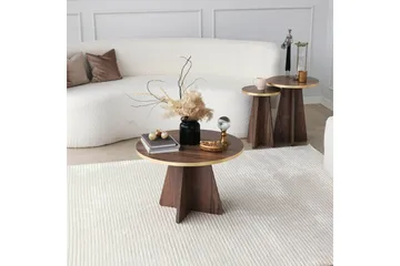 Munne Soffbord 60 cm - Valnöt - Products - Möbler - Bord & matgrupp - Soffbord