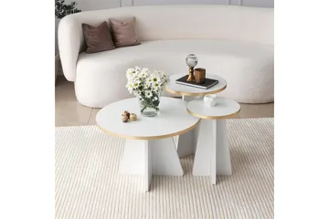 Munne Soffbord 60 cm - Vit - Products - Möbler - Bord & matgrupp - Soffbord