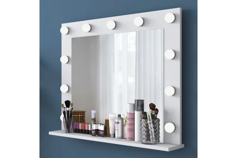 Naomori Sminkbord 90 cm - Vit - Products - Möbler - Bord & matgrupp - Sminkbord & toalettbord
