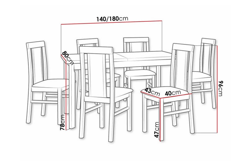 Patrickswell Matgrupp - Products - Möbler - Bord & matgrupp - Matgrupp