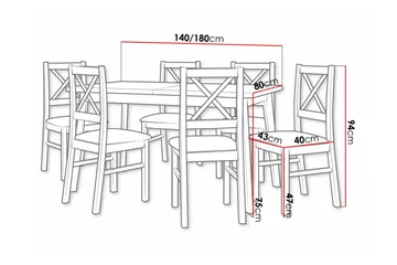 Patrickswell Matgrupp - Products - Möbler - Bord & matgrupp - Matgrupp