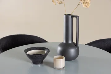 Plaza Matgrupp 100 cm Rund med 4 Berit stolar - Grå/Svart - Products - Möbler - Bord & matgrupp - Matgrupp