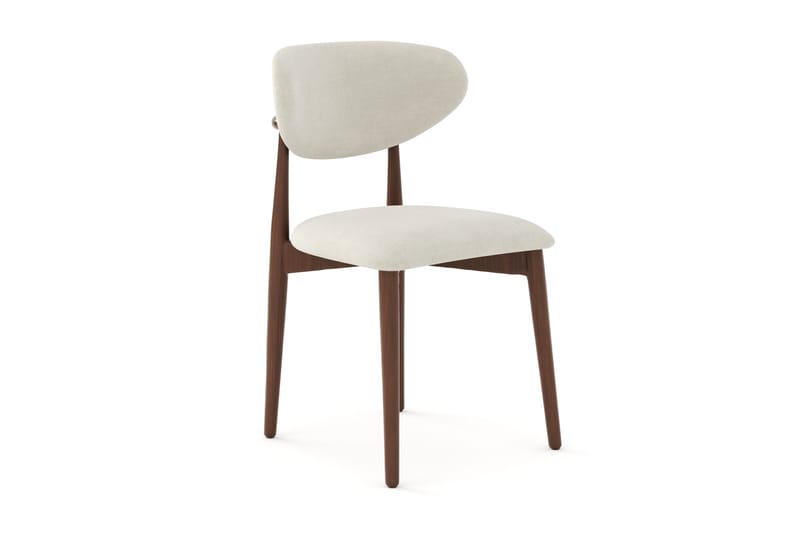 Richeto Matgrupp 180 cm Rökt ek med 4 Molly Matstolar - Rökt ek/Beige - Products - Möbler - Bord & matgrupp - Matgrupp