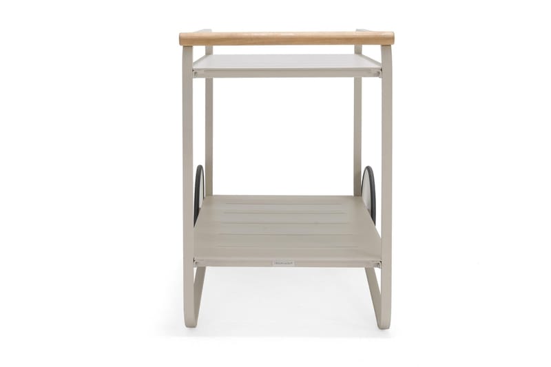 Portals Rullbord 92 cm - Vit/trä - Products - Möbler - Bord & matgrupp - Serveringsvagn & serveringsbord - Rullvagn, rullbord & serveringsbord