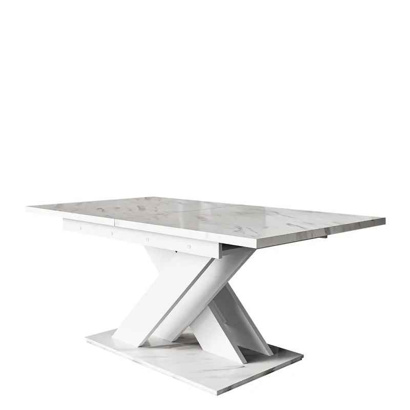 Shea Förlängningsbart Matbord 140-180 cm Rektangulär, Vit