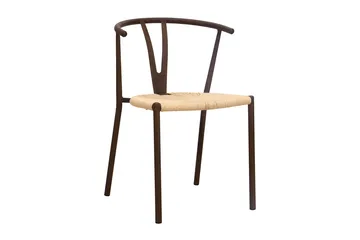 Siena Matgrupp runt 150 cm Valnöt med 6 Elysia Matstolar - Valnöt - Products - Möbler - Bord & matgrupp - Matgrupp