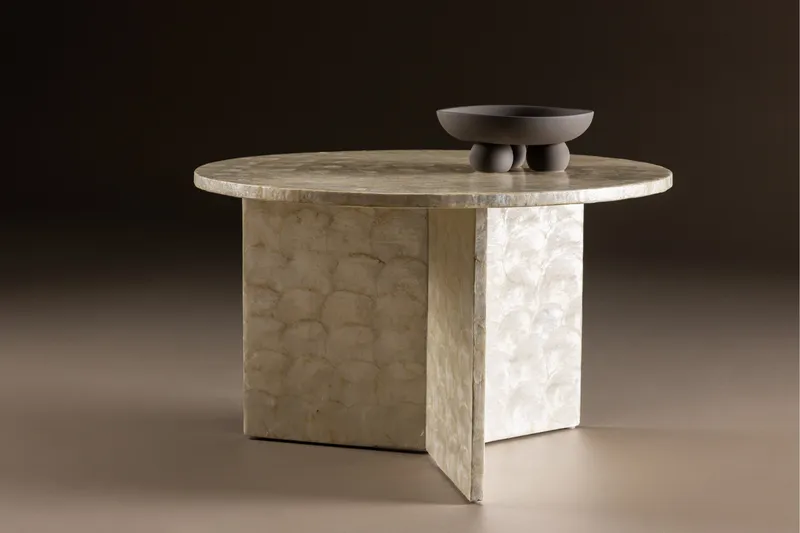 Smögen Soffbord 70 cm Rund - Ljusgrå - Products - Möbler - Bord & matgrupp - Soffbord