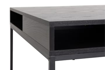 Elmorral Soffbord 80x80 cm - Svart - Products - Möbler - Bord & matgrupp - Soffbord - Soffbord med förvaring