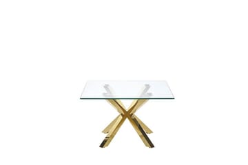 Soffbord genomskinlig/guld STARLIGHT - Guld - Products - Möbler - Bord & matgrupp - Soffbord
