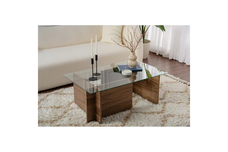 Soffbord Haruto Valnöt - Valnöt - Products - Möbler - Bord & matgrupp - Soffbord