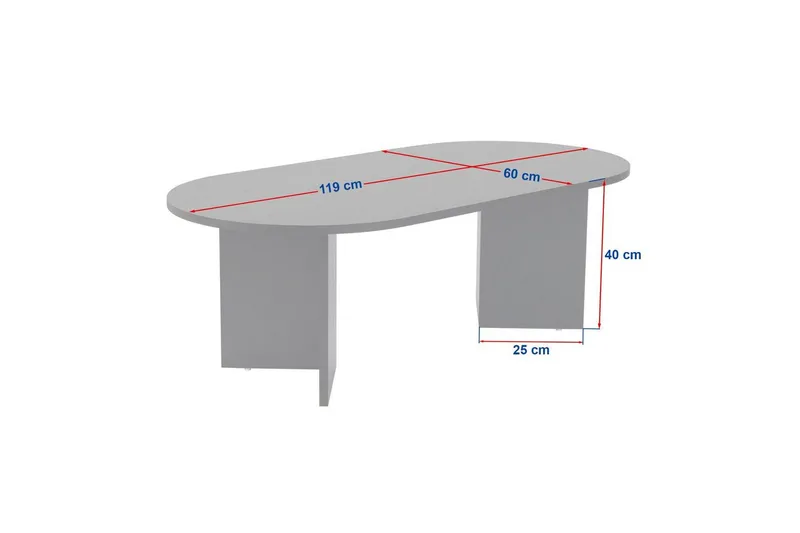 Soffbord Hasina Safirek Svart - Safirek Svart - Products - Möbler - Bord & matgrupp - Soffbord