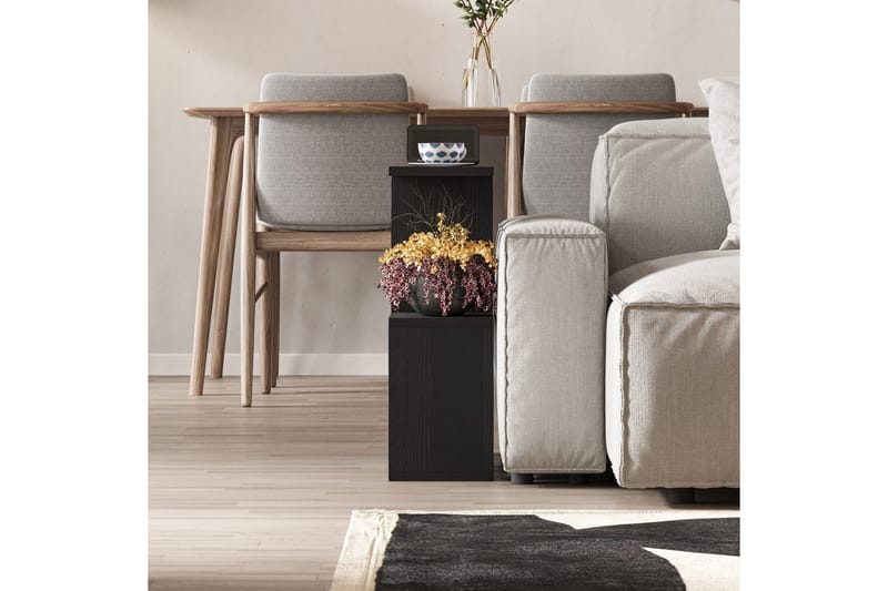 Soffbord Homemania Trä / Svart - Trä / Svart - Products - Möbler - Bord & matgrupp - Soffbord