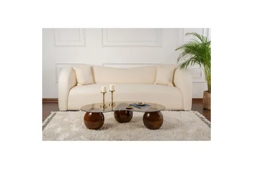 Soffbord Jaromere Valnöt / Bronse - Valnöt / Bronse - Products - Möbler - Bord & matgrupp - Soffbord