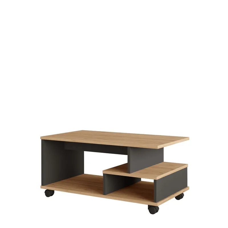 Solven Soffbord 90x42,5x51 cm, Ek och antracit