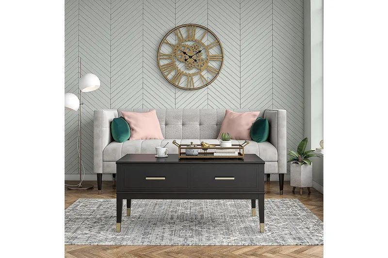 Westerleigh Soffbord 106 cm Höj-och Sänkbart Förvaring Låda - CosmoLiving - Products - Möbler - Bord & matgrupp - Soffbord - Höj och sänkbart soffbord