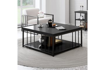 Zenn Soffbord 90x90 cm Svart - Hanah Home - Products - Möbler - Bord & matgrupp - Soffbord