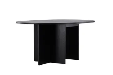 Strada Matbord 120 cm Rektangulär - Svart - Products - Möbler - Bord & matgrupp - Matbord & köksbord