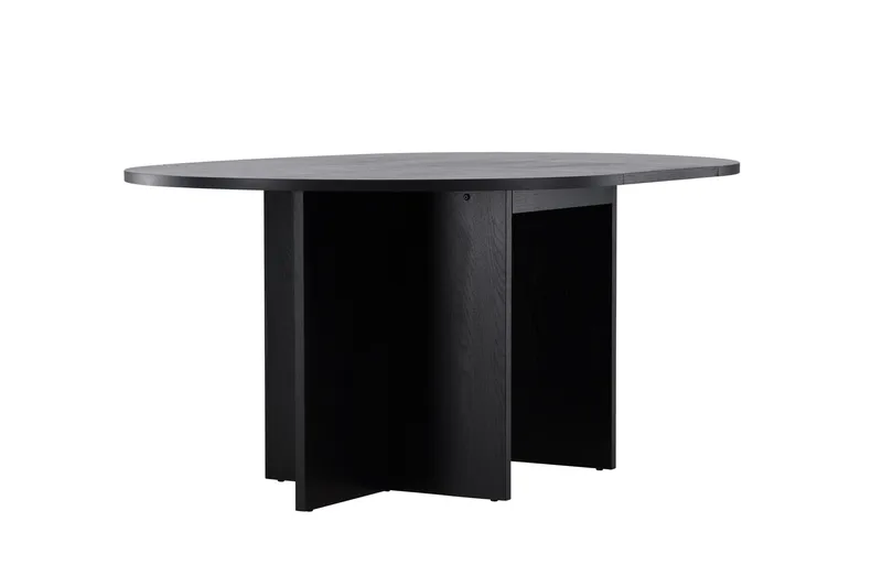 Strada Matbord 120 cm Rektangulär - Svart - Products - Möbler - Bord & matgrupp - Matbord & köksbord